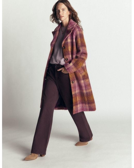 Boden Green Cotswold Wool Coat