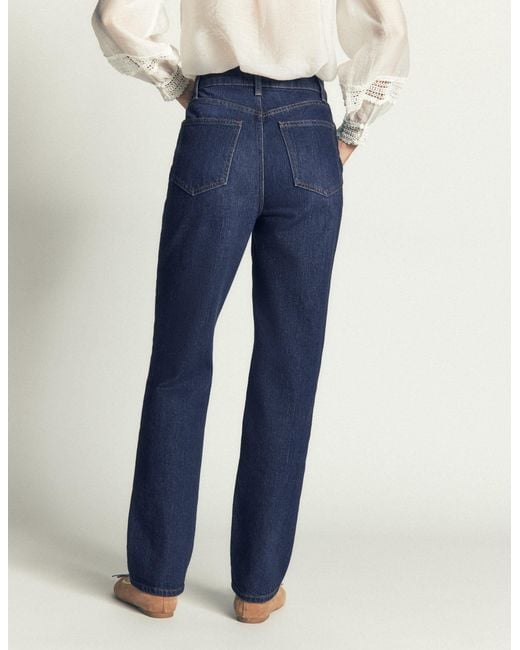 Boden Blue Tapered Leg Jeans