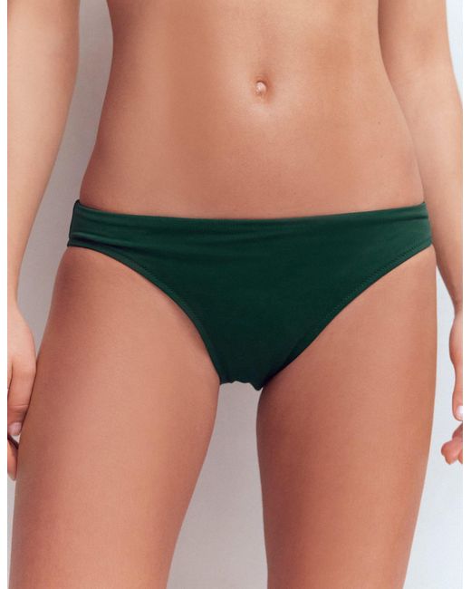 Boden Green Classic Bikini Bottoms