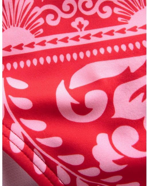 Boden Red Porto Bikini Bottoms
