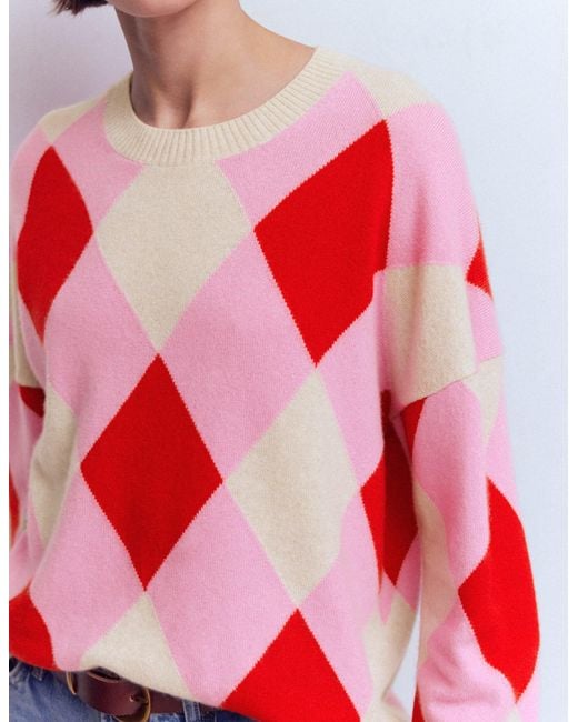 Boden Multicolor Anastasia Cashmere Jumper
