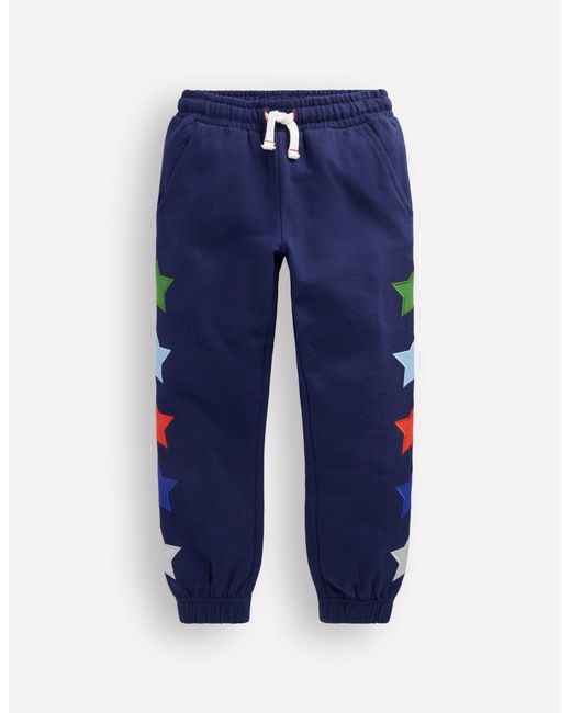 Bas De Jogging À Appliqué-Étoiles Latérales Boden pour homme en coloris Blue