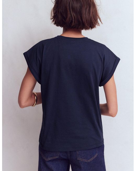 Boden Blue Turn Back T-Shirt