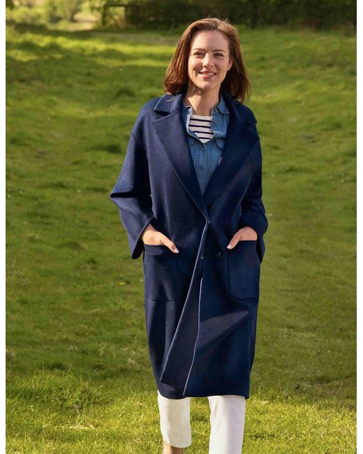 Boden Blue Wilding Coat /union Jack , /union Jack