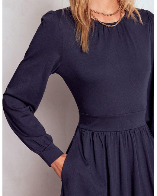 Boden Blue Alexandra Jersey Midi Dress