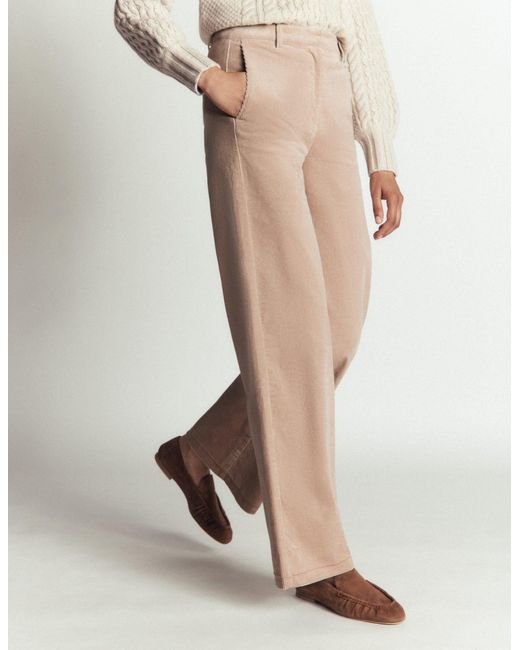Boden Natural Belgravia Cord Pants