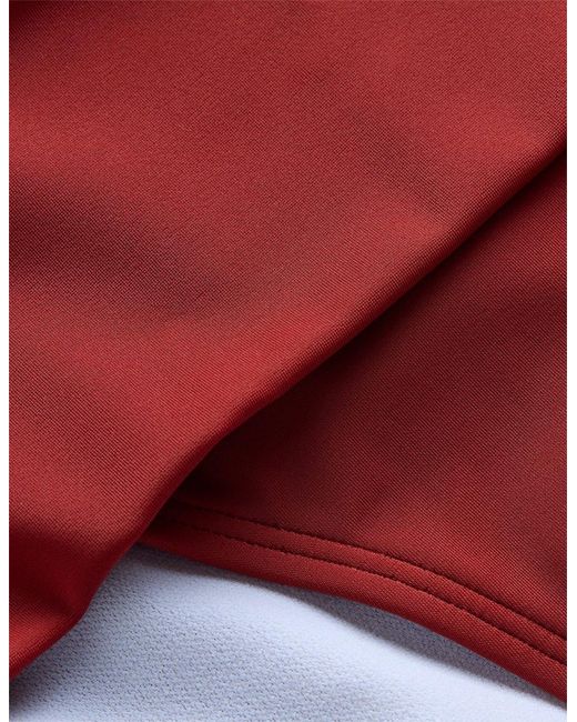 Boden Red Classic Fold Bikini Bottoms