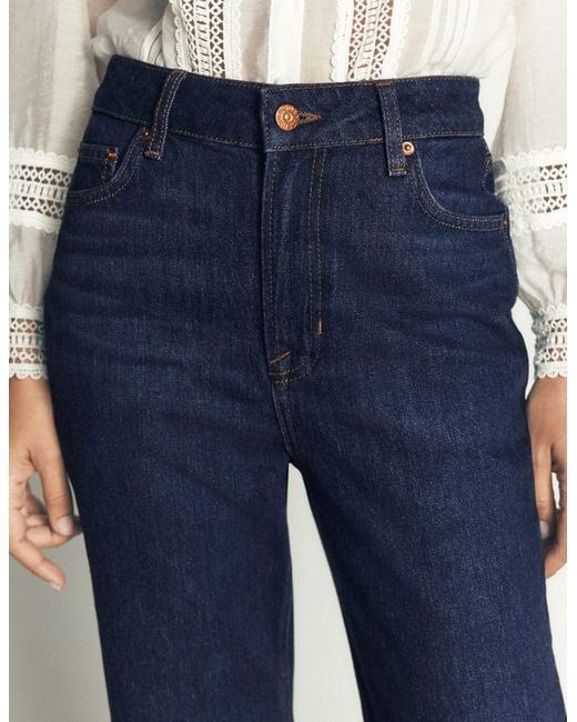 Boden Blue Tapered Leg Jeans