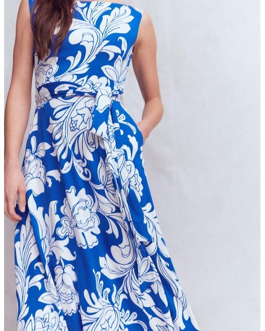 Boden Blue Tamsin Jersey Midi Dress