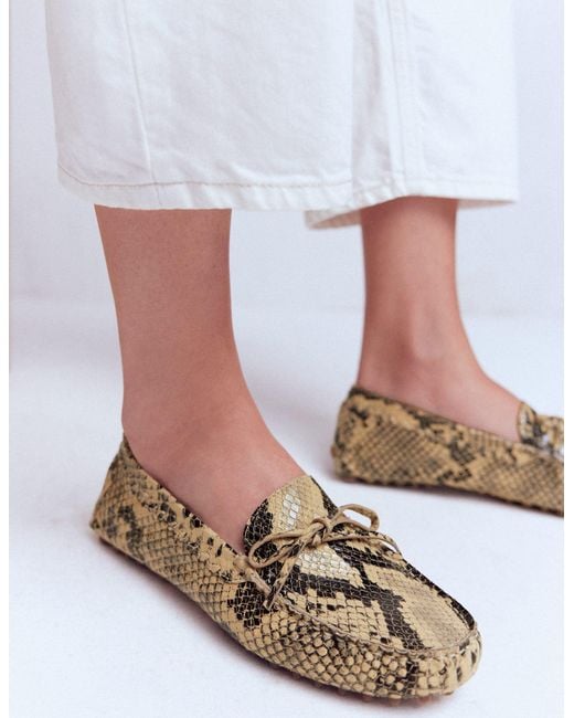 Boden White Heidi Stitched Soft Loafers