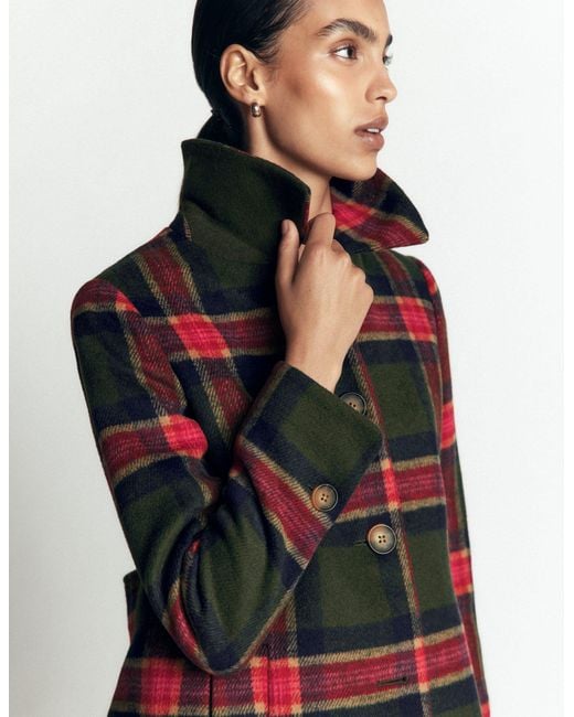 Boden Brown Aylesford Wool Coat