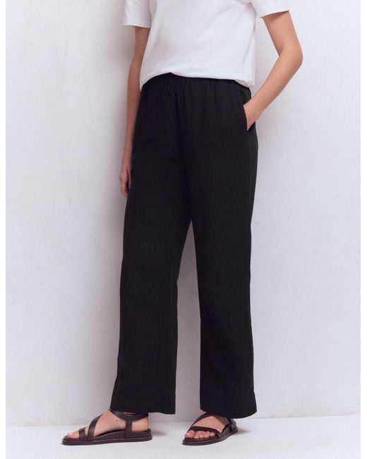 Boden Multicolor Pull On Double Cloth Trousers