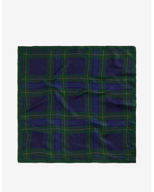 Boden Blue Elisabeth Silk Square Scarf