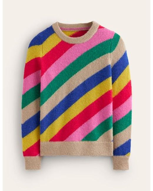 Diagonal Stripe Sweater main image 1
