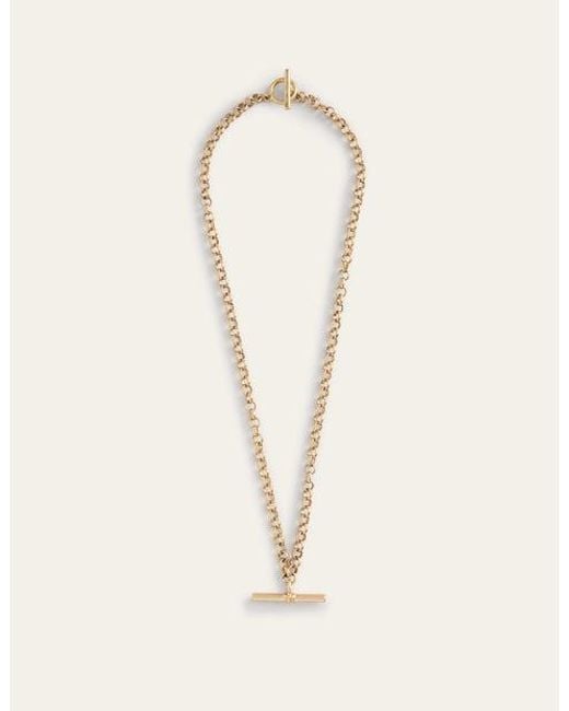 Boden Natural T-bar Chain Necklace