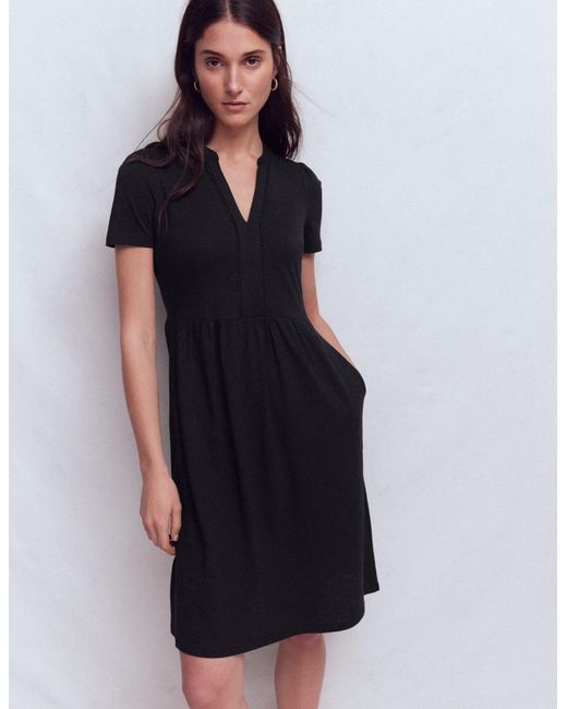 Boden Blue Naomi Short Sleeve Dress