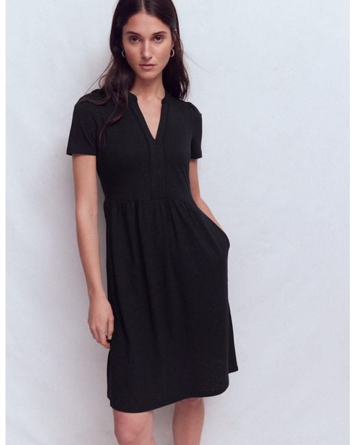 Boden Blue Naomi Short Sleeve Dress