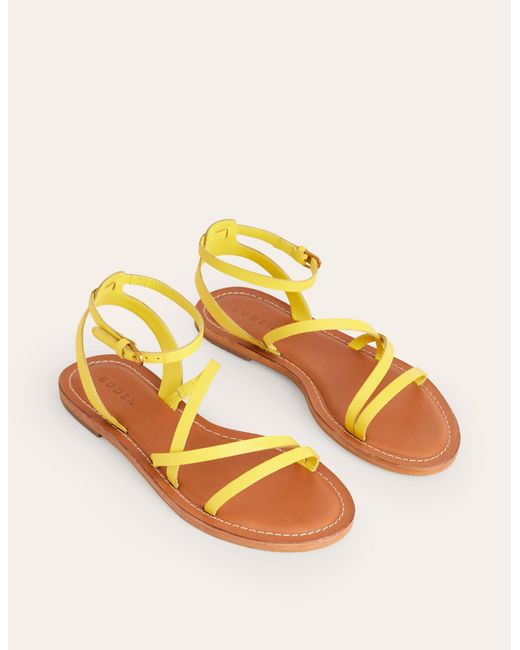 Boden Yellow Everyday Flat Sandal