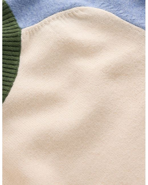 Boden Blue Meg Raglan Sleeve Jumper