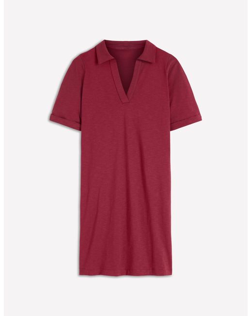 Boden Red Tilda Jersey T-Shirt Dress