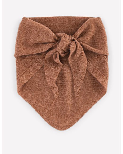 Boden Brown Cashmere Neckerchief