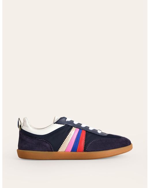 Boden Blue Erin Retro Tennis Sneakers