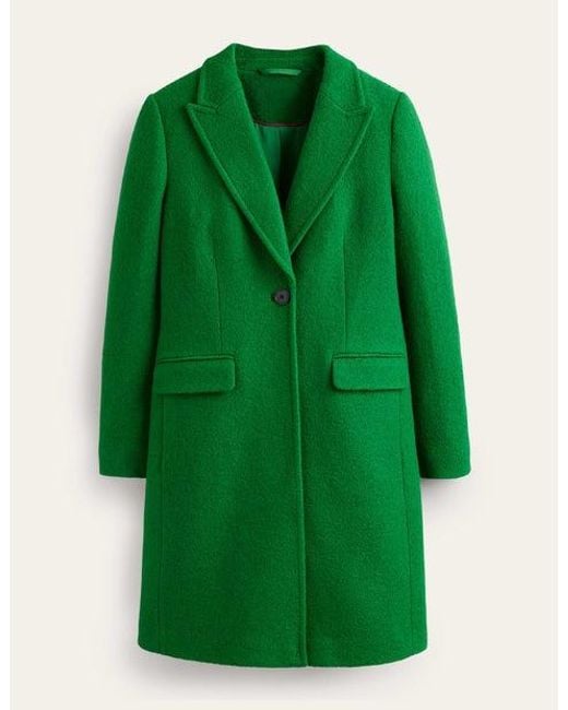 Boden Green Canterbury Textured Coat
