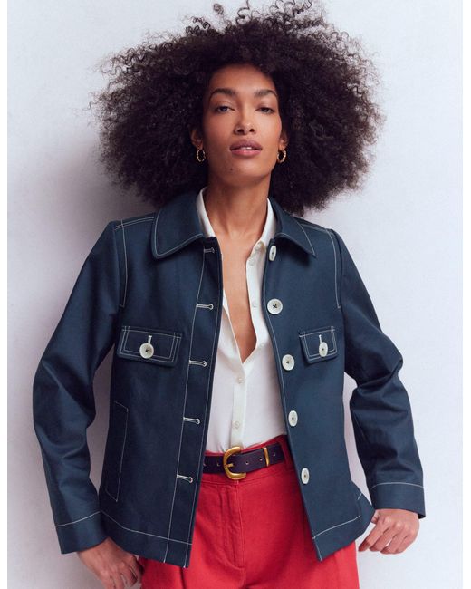 Boden Blue Gloucester Mac