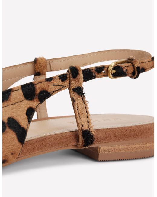 Boden Brown Easy Slingback Flats