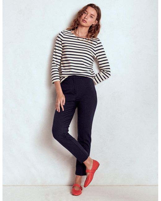 Boden Blue Highgate ponte-hose