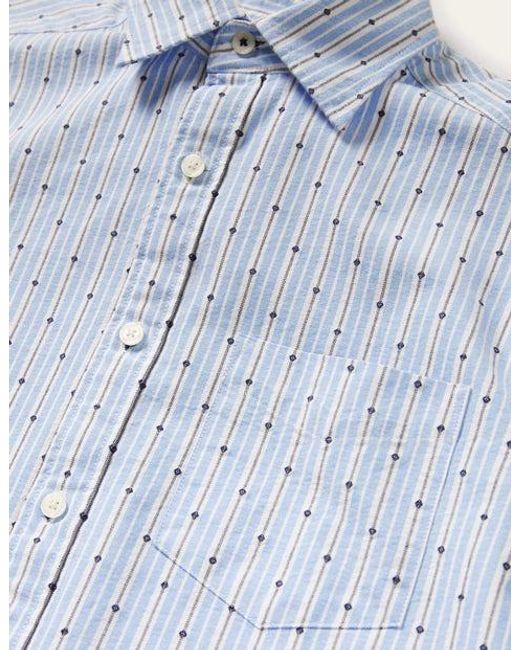 Boden Oxford-Hemd Mit Cutaway-Kragen Herren in Blue für Herren