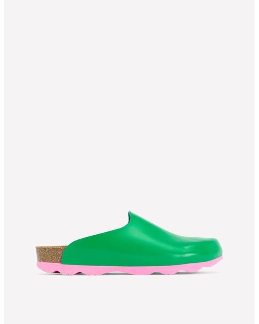 Boden Green Lyla Colour Block Clogs