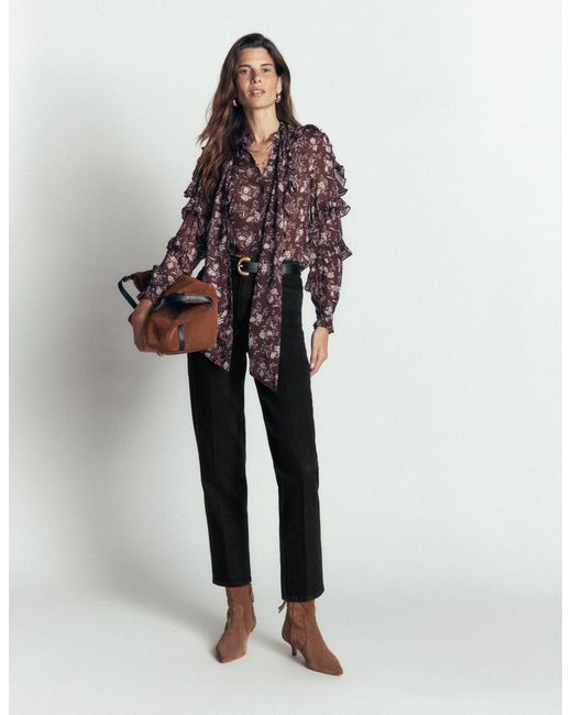 Boden Black Tapered Leg Jeans