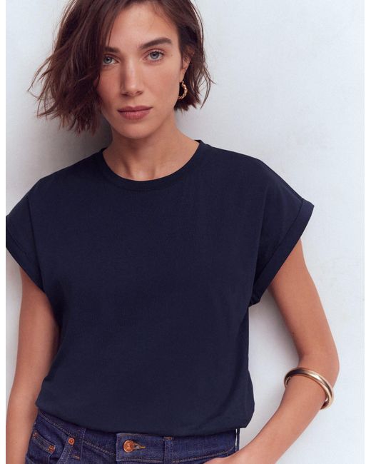 Boden Blue Turn Back T-Shirt