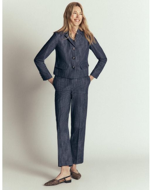 Boden Green Dartmouth Twill Blazer