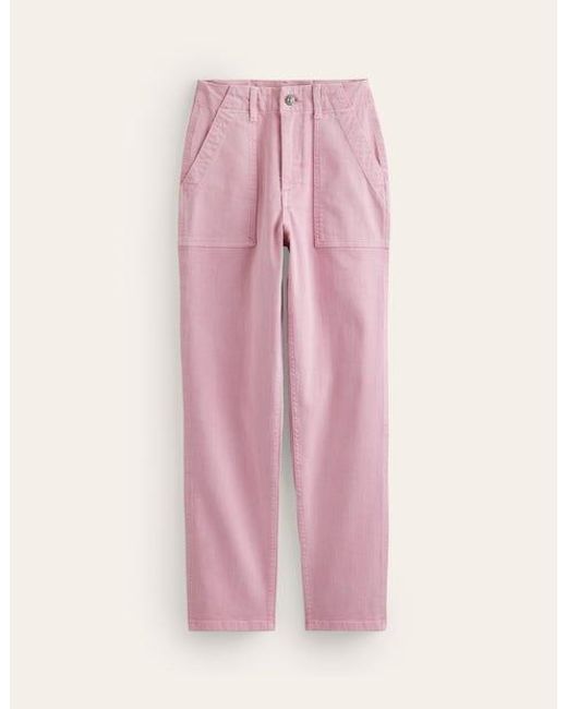 Boden Pink Kensington Casual Pants