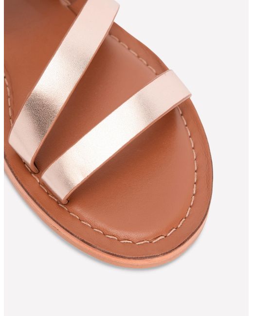 Boden Brown Asymmetric Sandal