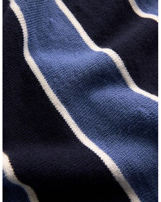 Boden Blue Liz Knitted Midi Skirt