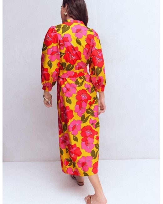 Boden Multicolor Octavia Cotton Dress