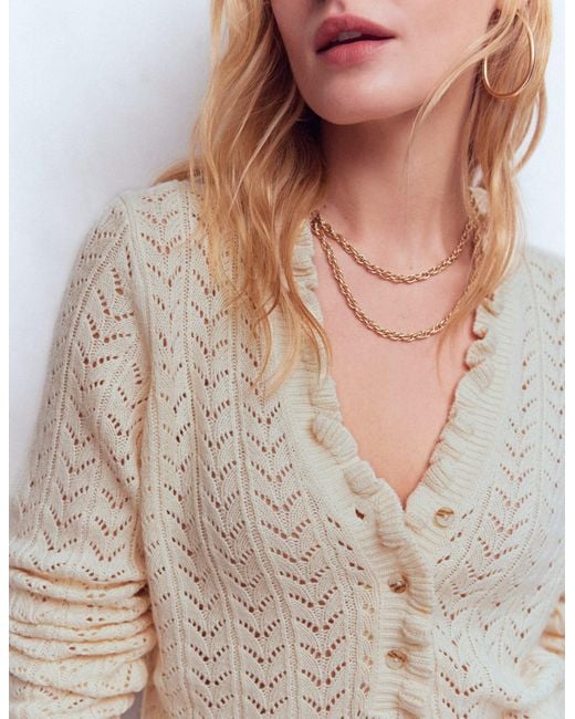 Boden Multicolor Eloise Frill Henley Jumper