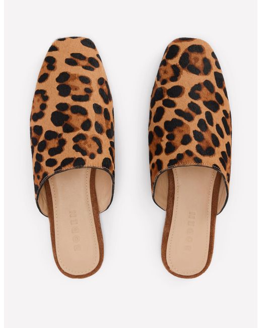 Boden Brown Mule Slipper Loafer