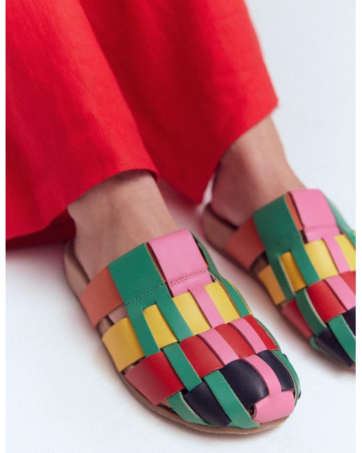 Boden Multicolor Loretta Multi Strap Clog