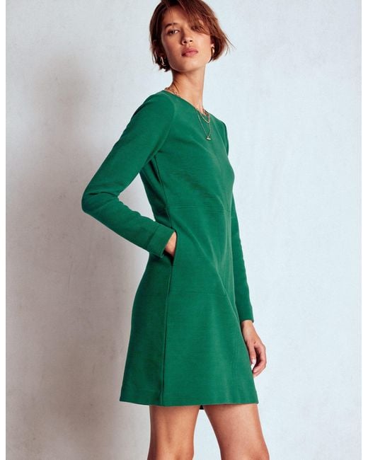 Boden Green Cornelia Ottoman Dress