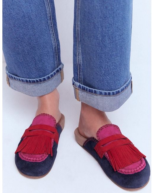 Boden Multicolor Etta Ghillie Mule Clogs