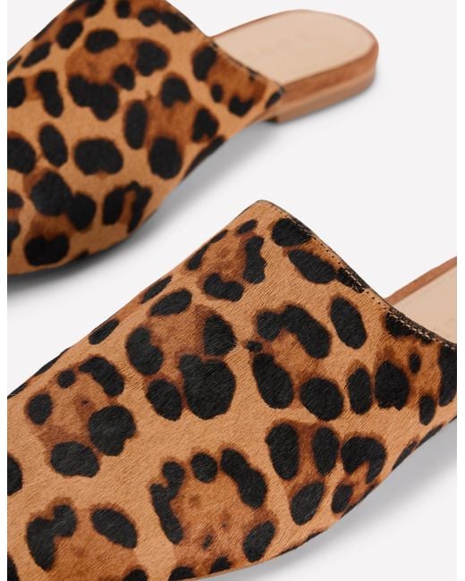 Boden Brown Mule Slipper Loafer