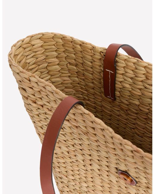 Boden Natural Buckle Tote