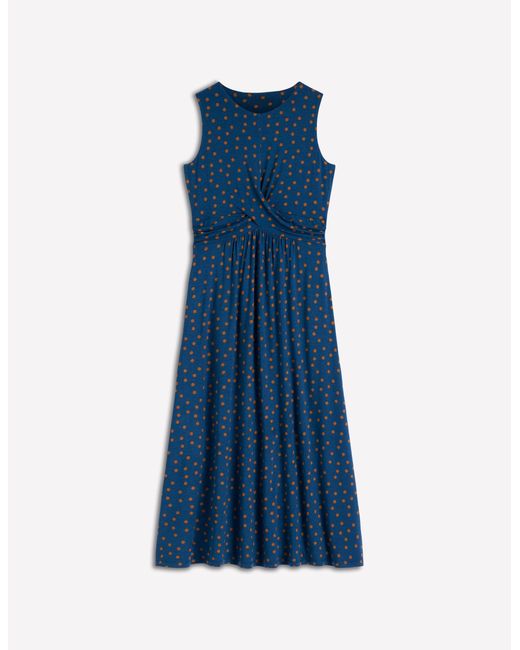 Boden Blue Zara Cross Waist Jersey Dress