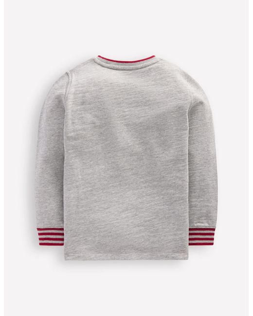 T-Shirt Semi-Épais Cosy-Gris Chiné Boden pour homme en coloris Gray