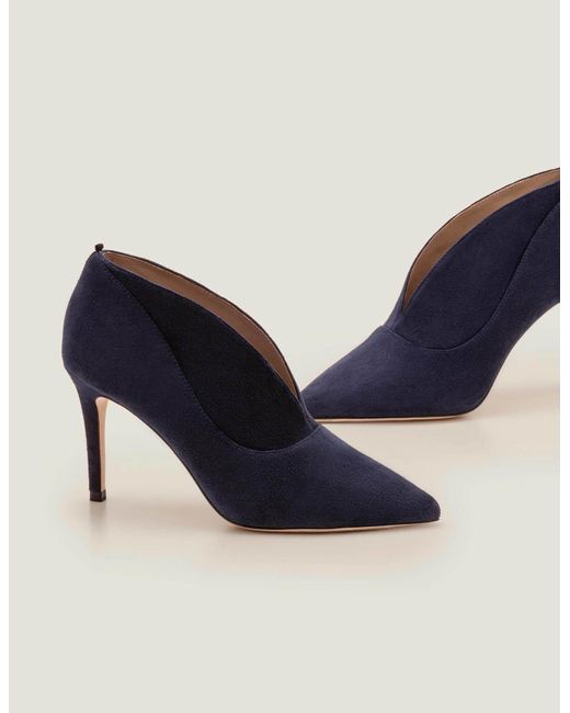 Boden Leather Shrewsbury Shoe Boots in Navy (Blue) Lyst Boden Leather Shrewsbury Shoe Boots in Navy (Blue) Lyst