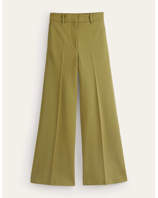 Pantalon large en jersey Boden en coloris Green